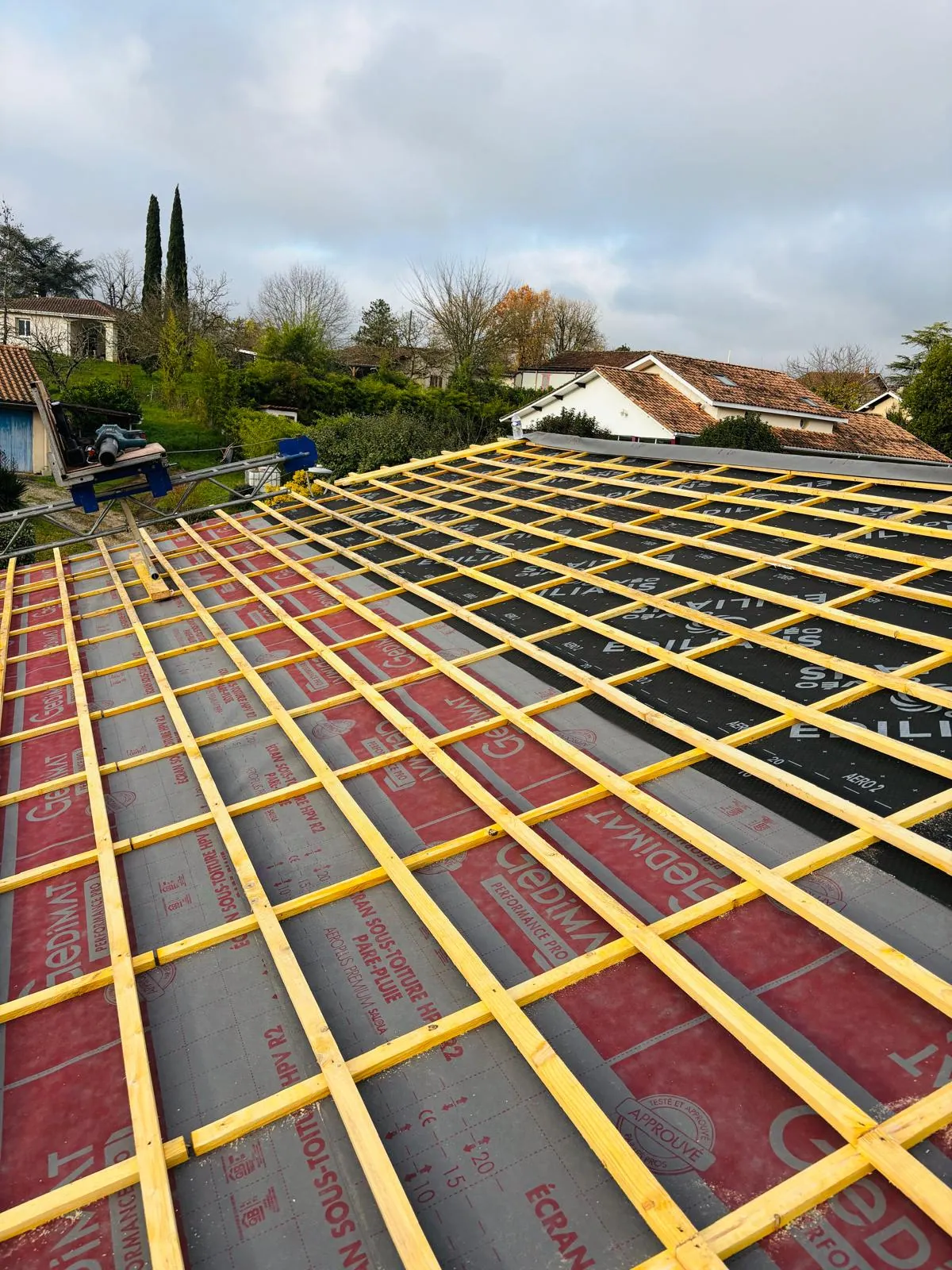 Chantier de couverture