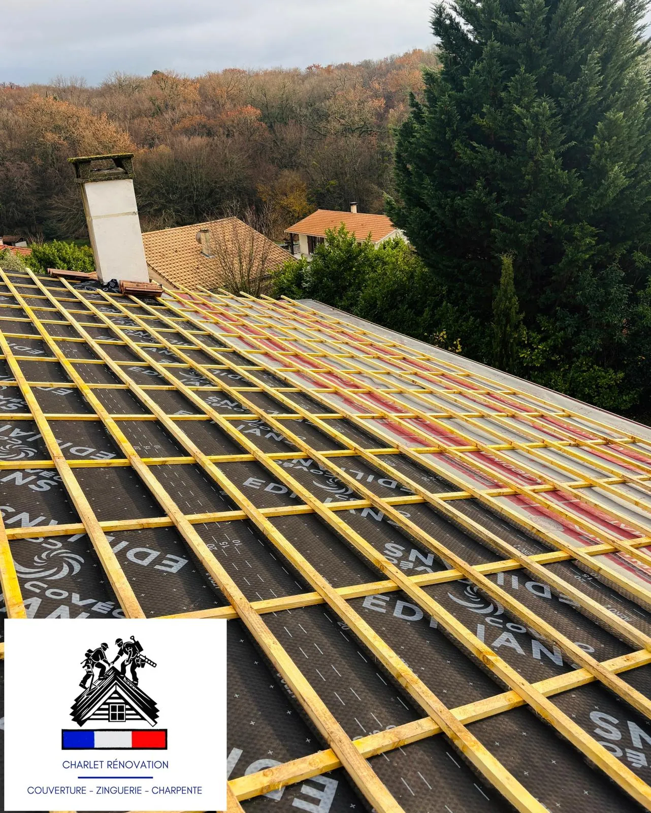 Chantier de couverture