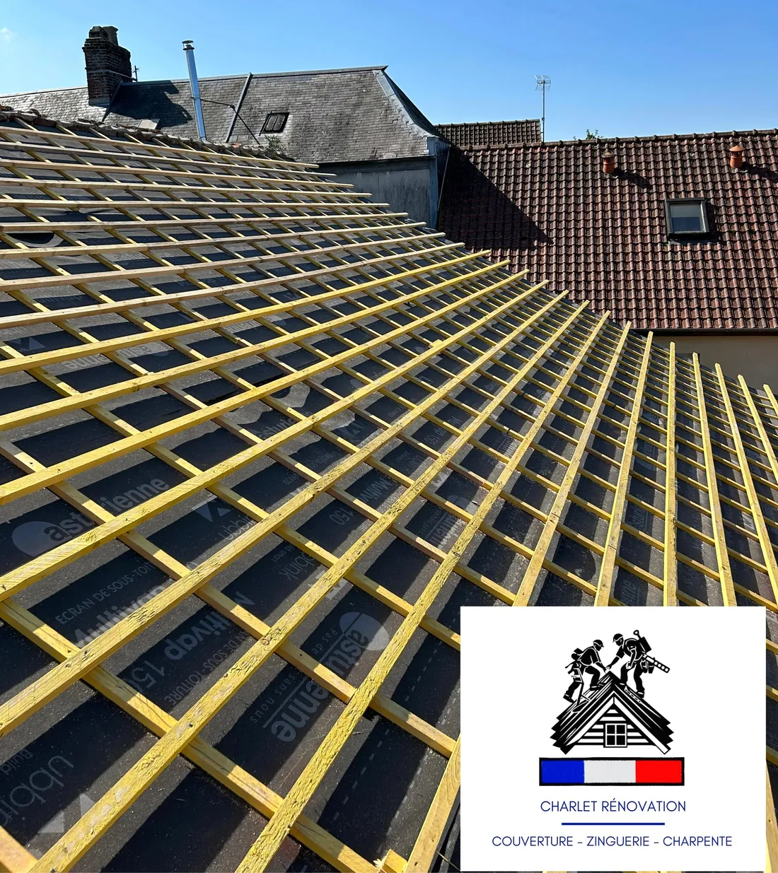 Chantier de couverture